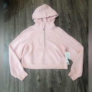 NWT lululemon oversized half zip Scuba